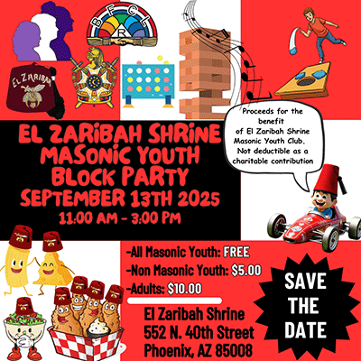 MASONIC YOUTH BLOCK PARTY
